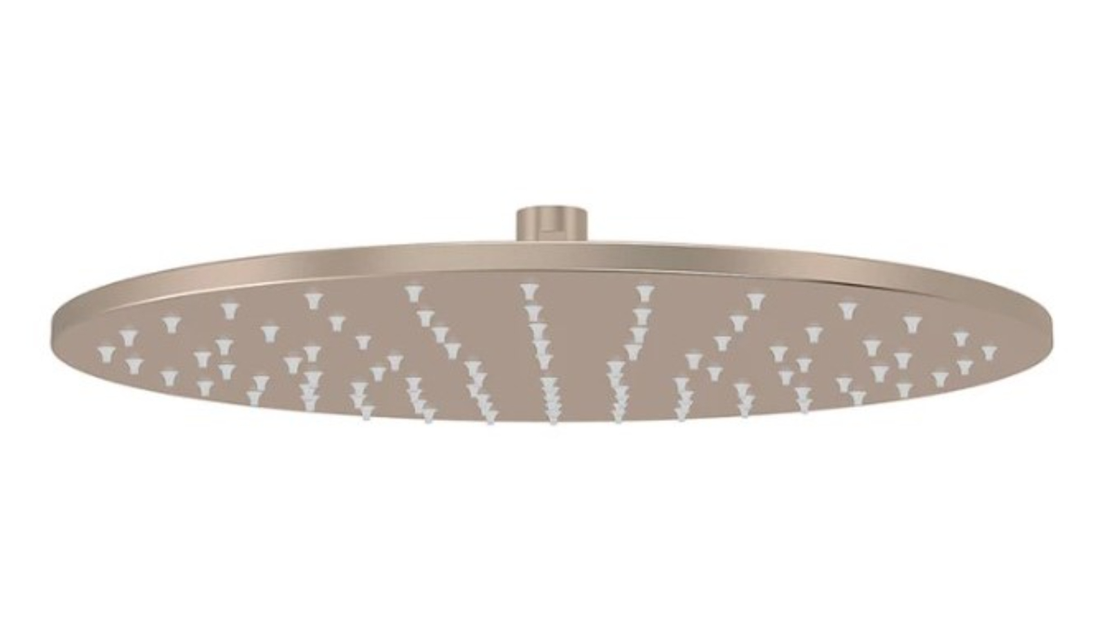Meir 300mm Round Shower Rose - Champagne