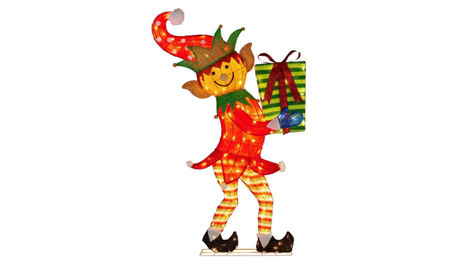 Klika Christmas Display Elf with Light - 125cm