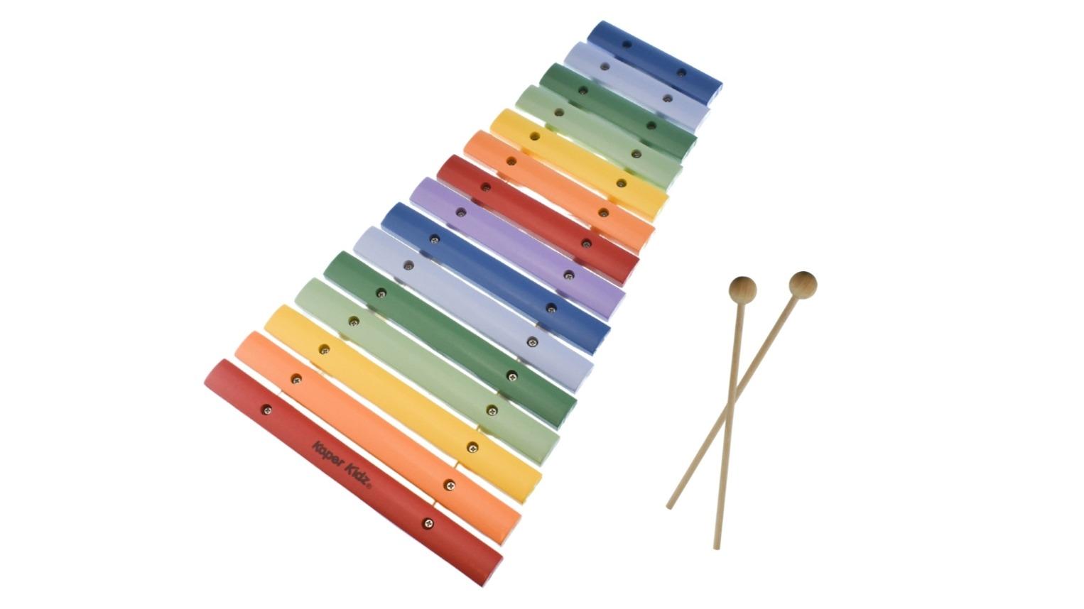Kaper Kidz 15 Bar Notes Large Rainbow Xylophone