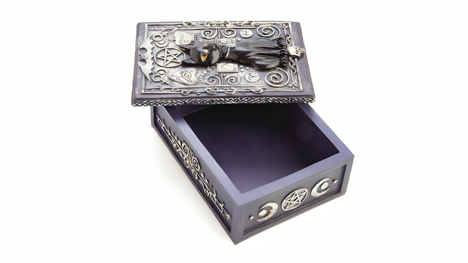 Latest Buys Tarot Storage Box - Black Cat