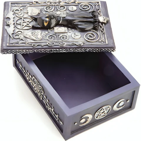 Latest Buys Tarot Storage Box - Black Cat