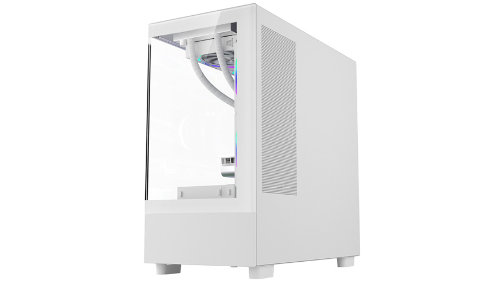 1st Player Mi5 M-ATX ITX PC Gaming Case - White
