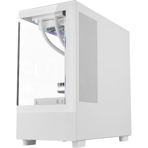 1st Player Mi5 M-ATX ITX PC Gaming Case - White