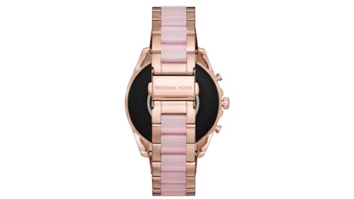 Michael Kors Bradshaw Acetate Smart Watch Rose Gold Harvey