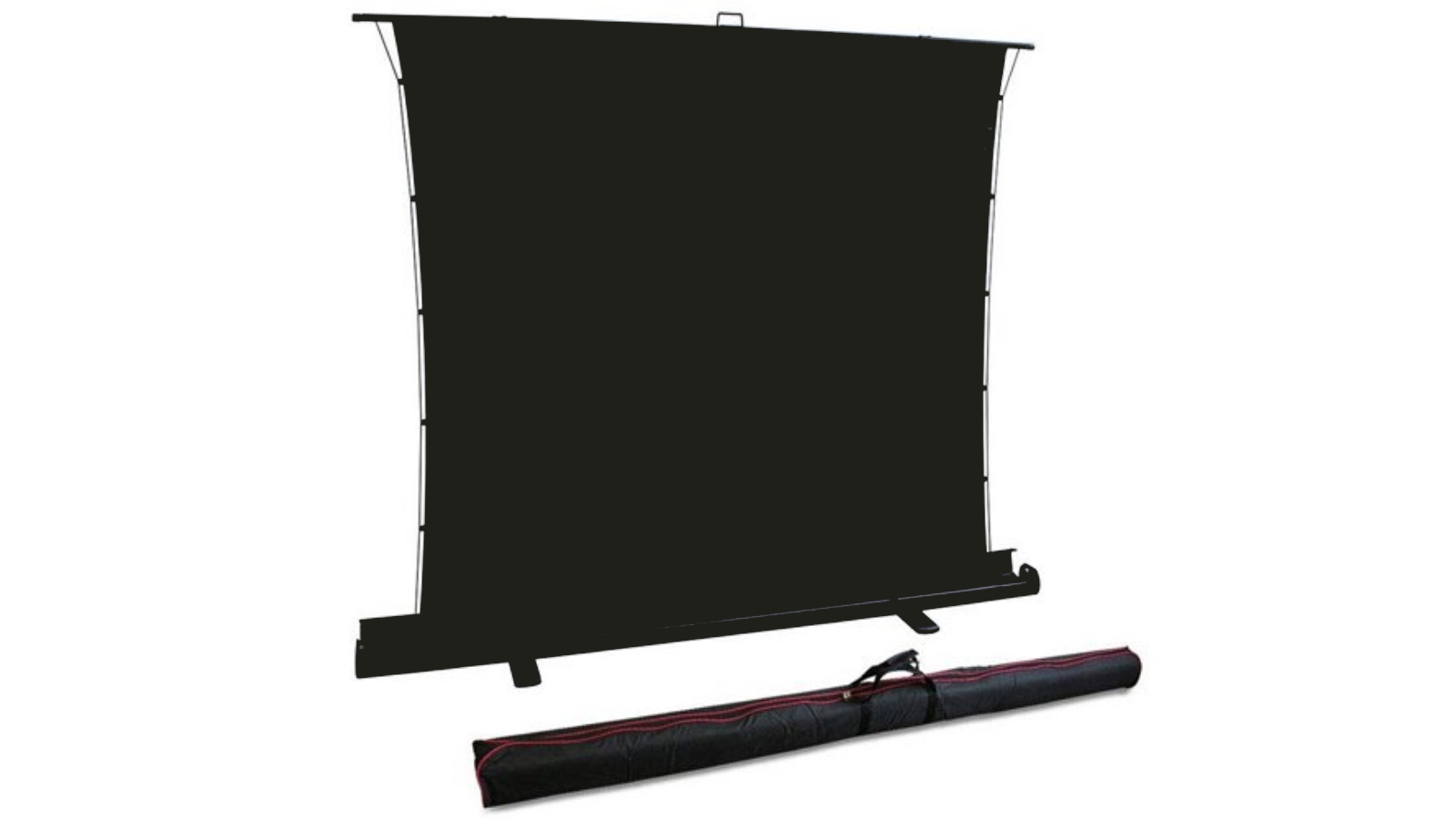 Elite Screens FT84XWV 84inch 43 Portable Tension Floor Pull Up