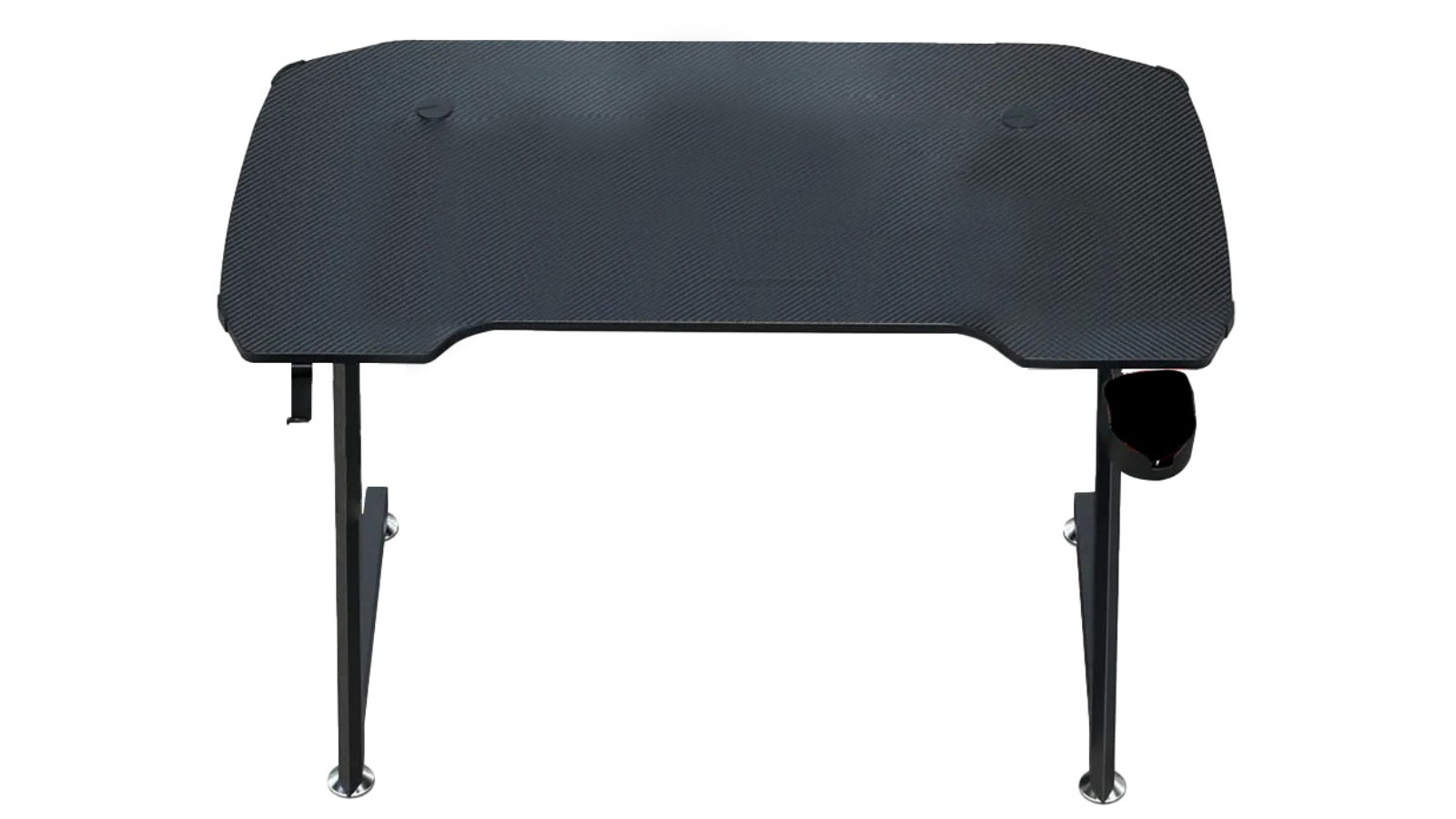 Amazingooh Z-Shaped Gaming Desk with RGB LED Light - 120 x 60cm