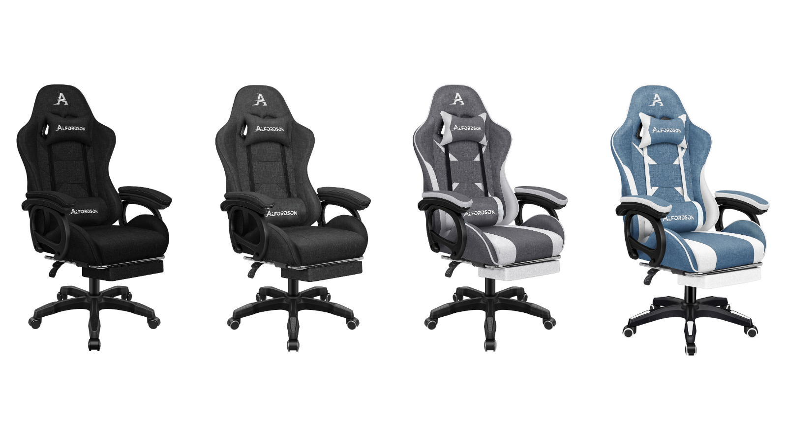 ALFORDSON Fabric Gaming Chair