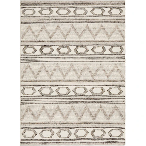 The Weave Studio Rhythm 743 Stone Rug - 280 x 190cm