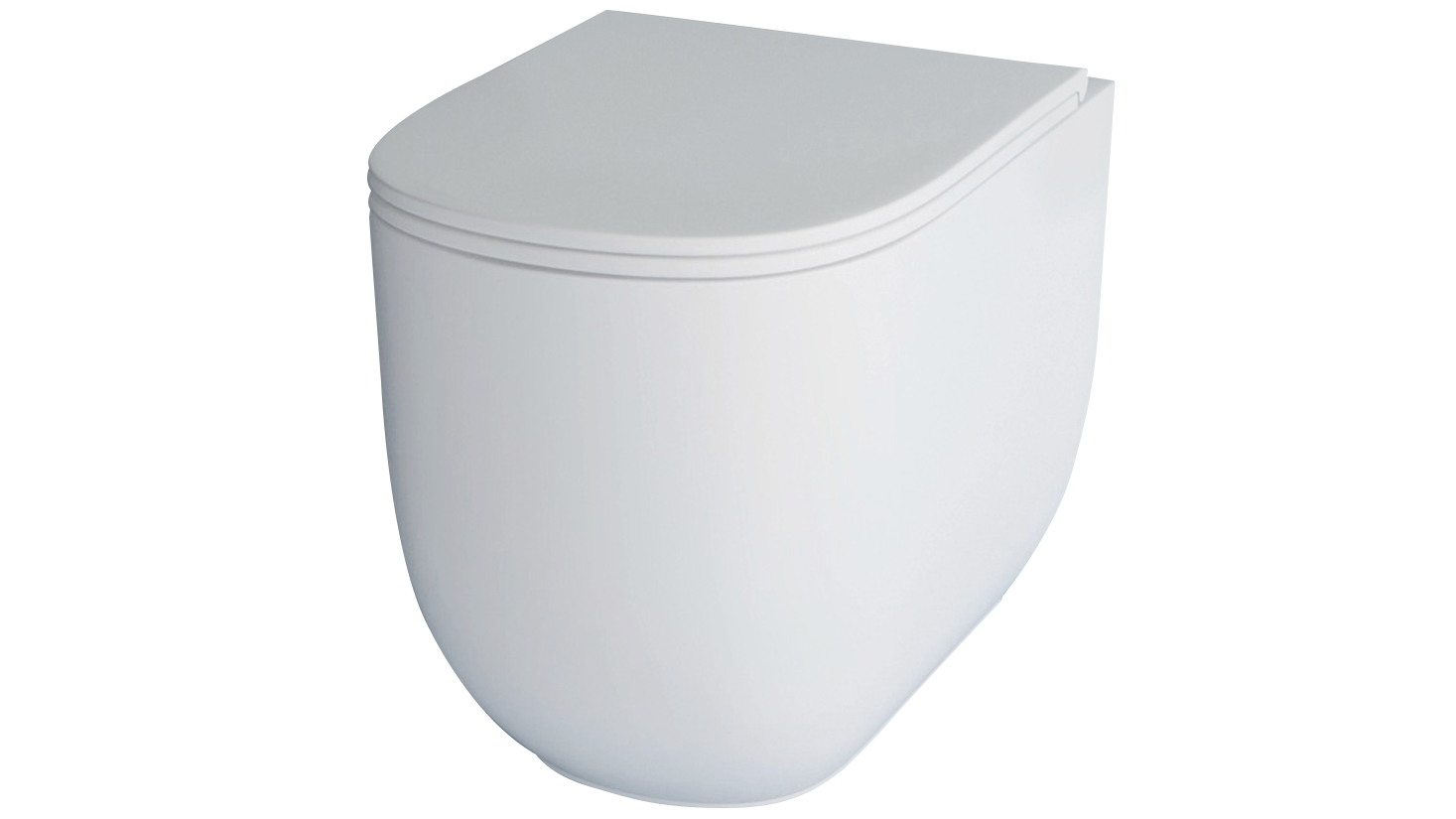 Studio Bagno Milady Wall Faced Toilet Pan - Matte White