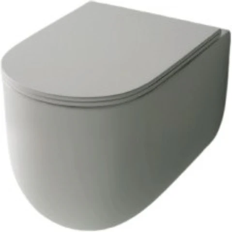 Studio Bagno Milady Wall Hung Package with Oli 74 Mechanical Cistern & Frame - Gloss White