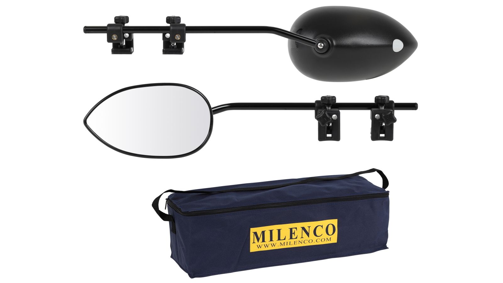 Milenco Aero 4 Extra Wide Twin Convex Mirror