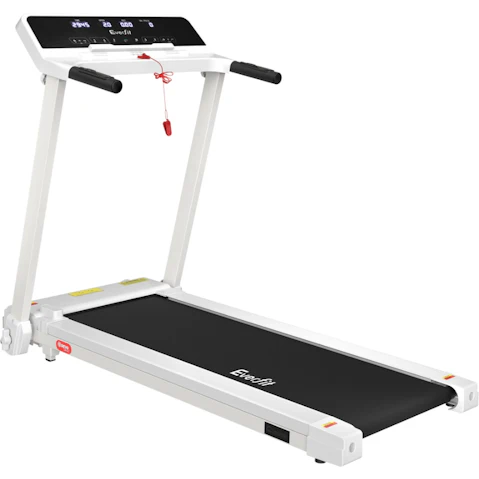 Everfit Treadmill 42cm Knob Foldable Electric Home Gym Fitness - White