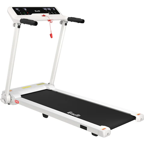 Everfit Treadmill 45cm Knob Foldable Electric Home Gym Fitness - White