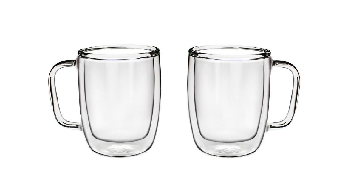 Coffee Culture Set of 2 Millie 475ml Double Wall Glass