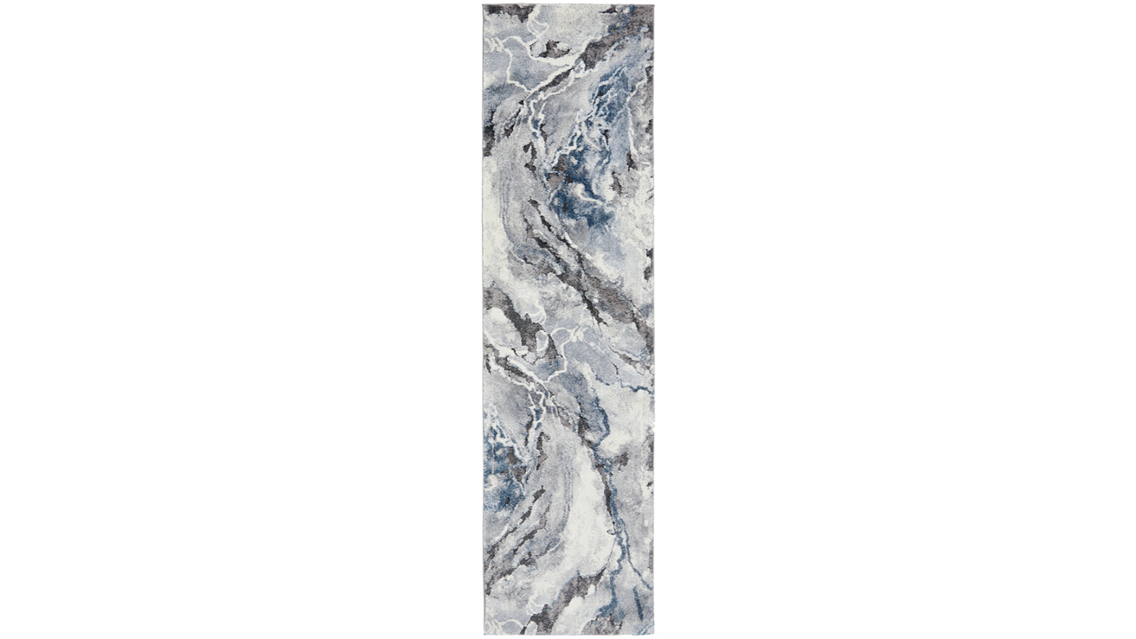 The Weave Studio Opal 222 Blue Runner Rug