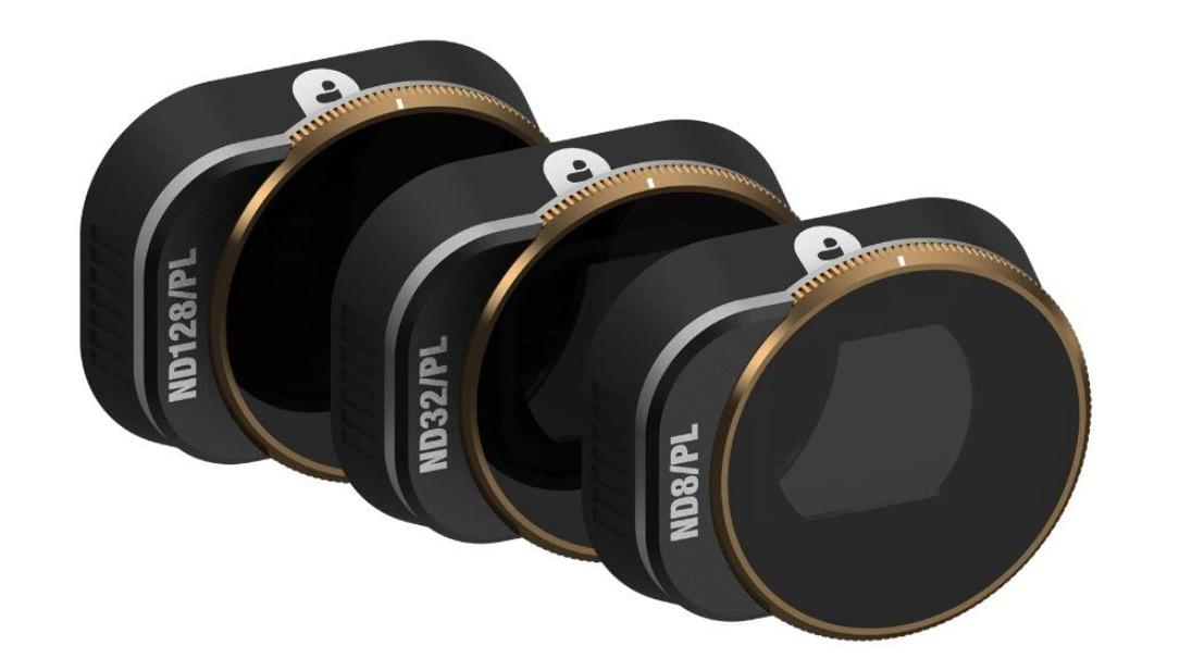 PolarPro Pack of 3 DJI Mini 4 Pro Vivid Collection ND/PL/ND8/PL Hybrid Filter