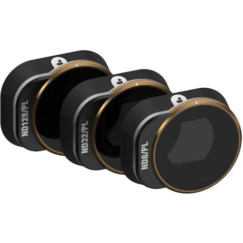 PolarPro Pack of 3 DJI Mini 4 Pro Vivid Collection ND/PL/ND8/PL Hybrid Filter