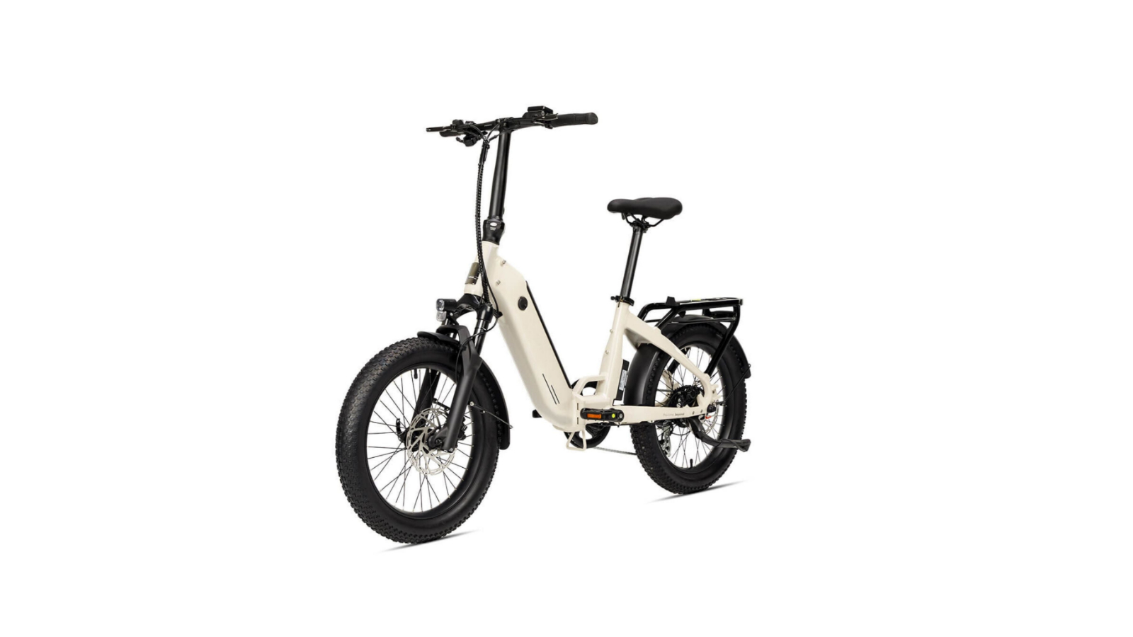 Ridewave MiniWave Folding Electric Bike - Mineral White