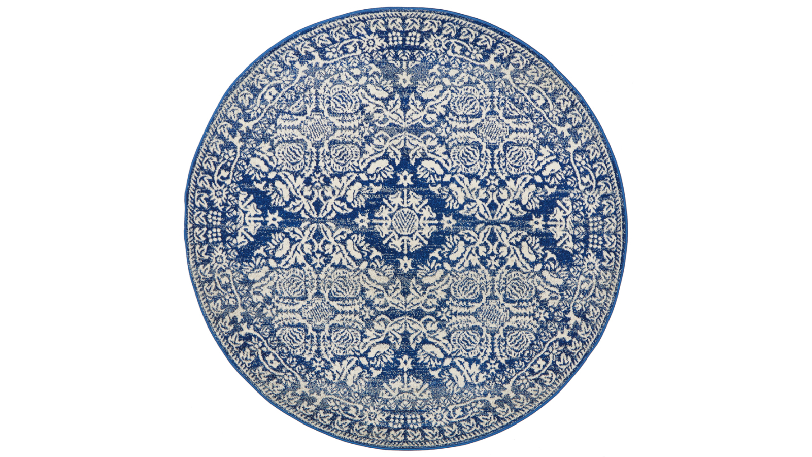 The Weave Studio Miraxa 358 Navy Round Rug