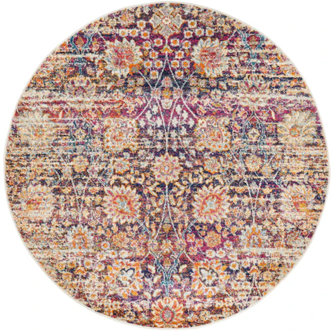 The Weave Studio Miraxa 360 Multi Round Rug - 240 x 240cm