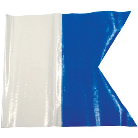 Mirage Replacement Warning Flag for Snorkelling, Spearfishing and Diving - 60 x 75cm