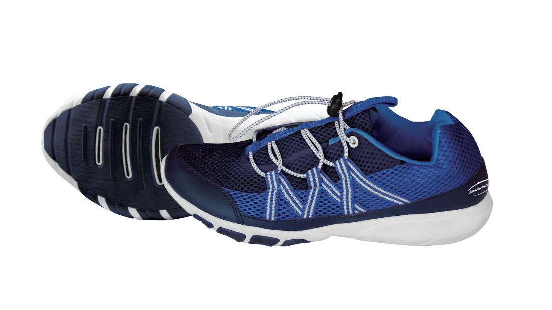 Mirage Blue Air Cushion Water Shoes with Custom Speed Lacing System