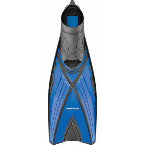 Mirage Fathom Budget Adult Blue Dive Fin - X-Small