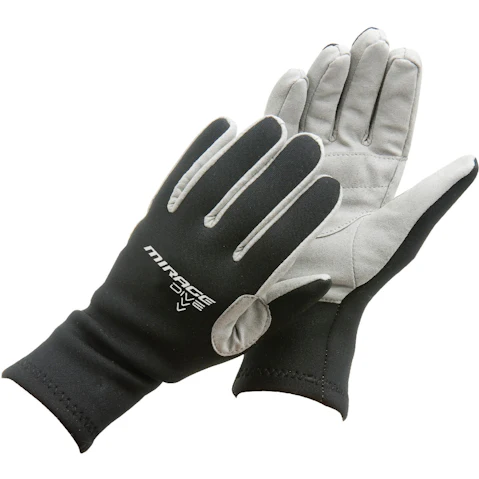 Mirage Explorer 0.2cm Black/Grey Neoprene Diving Gloves
