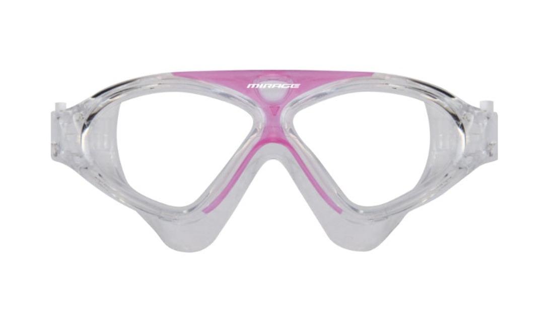 Mirage Lethal Junior Kids Swimming Goggles with Earplug - Pink