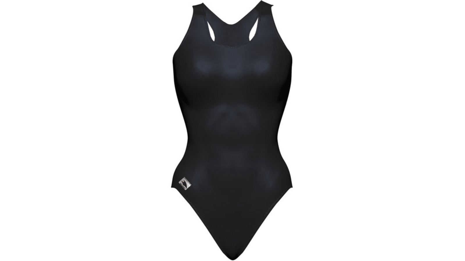 Mirage Black One-Piece Womens Bather - Size 8