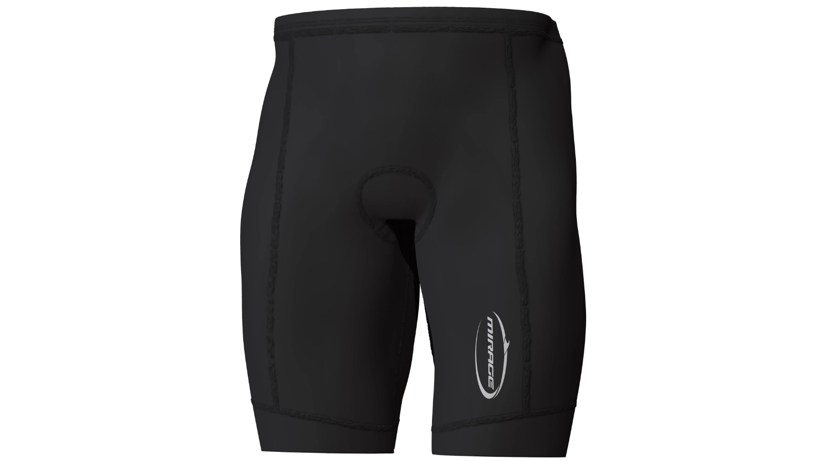 Mirage Black Mens Neoprene Wetsuit Shorts