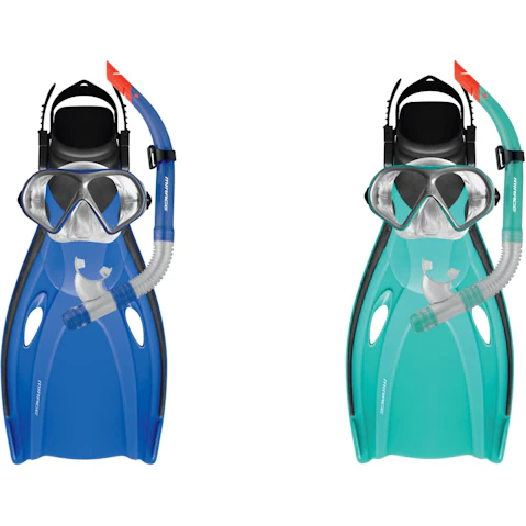 Mirage Large/X-Large Mission Adult Fin Mask and Snorkel Set