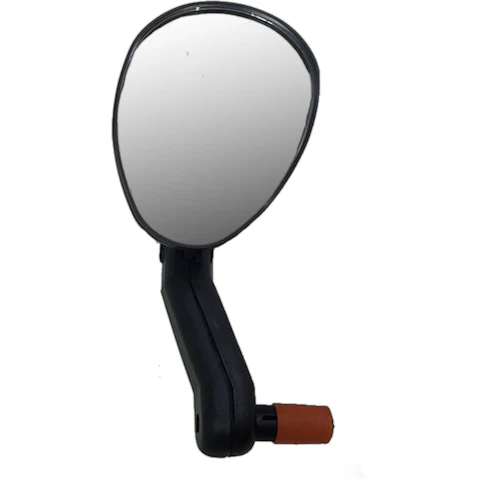 Action Bike and Ski Bar-end Mounted Convex Bike Mirror - 1.5-2.2cm