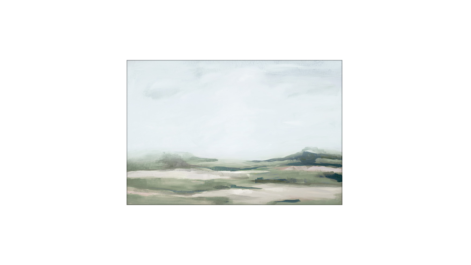 La Grolla Misty Hills Unframed Canvas Wall Art