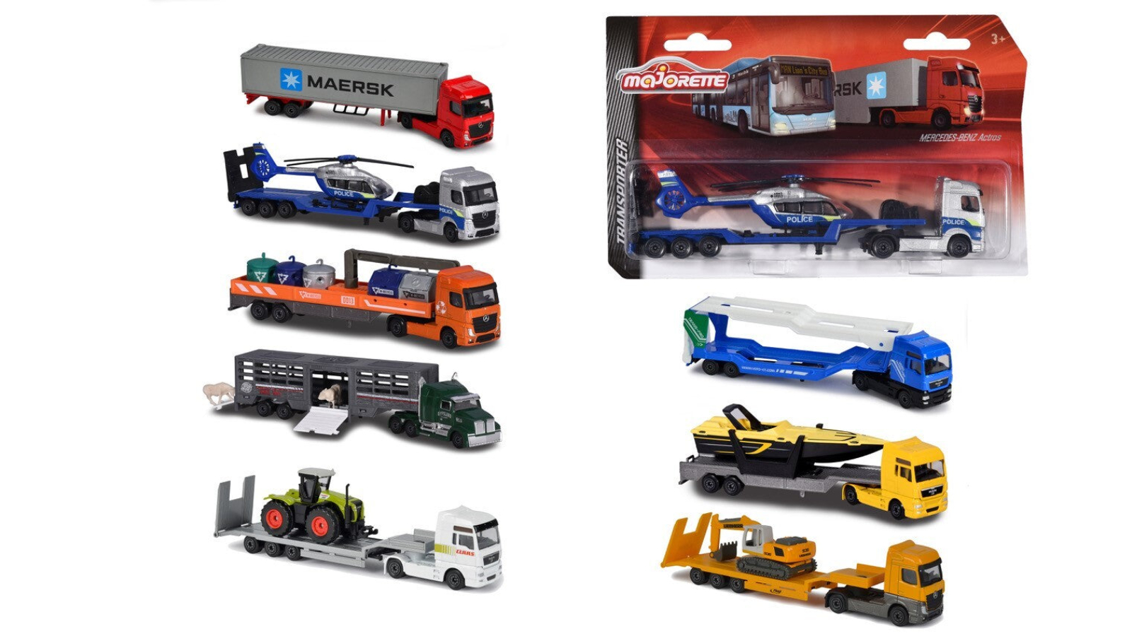 Majorette Assorted Transporter Toy Car