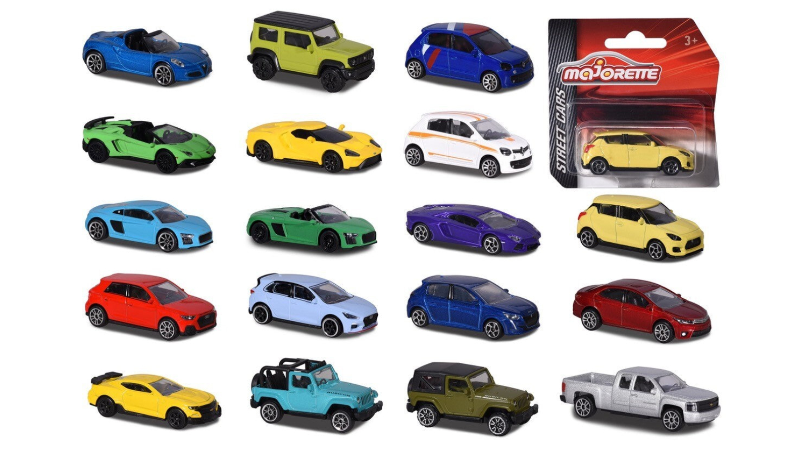 Majorette Assorted Street Series Toy Car 