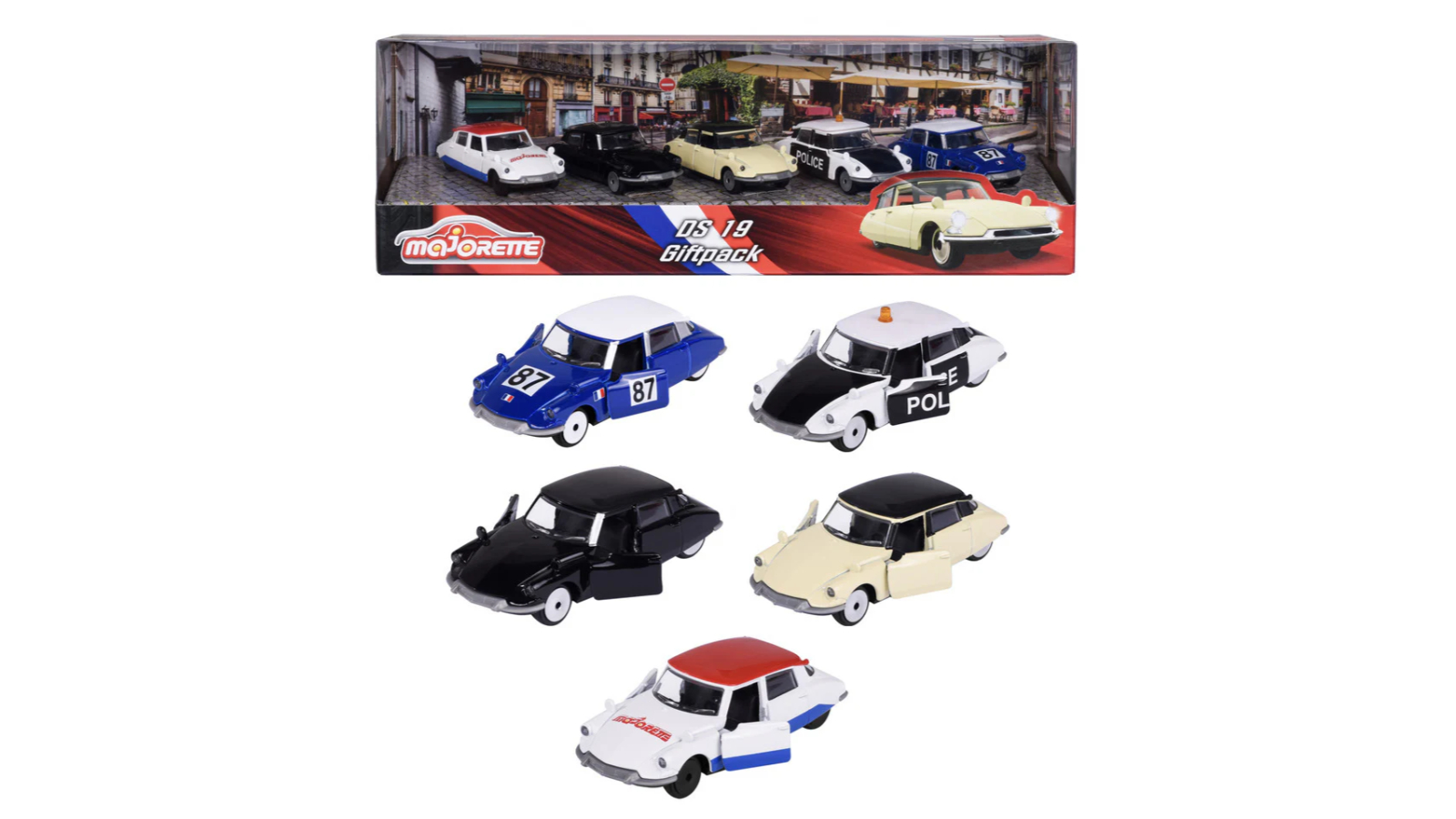 Majorette Citroen DS19 Gift Pack Toy Car