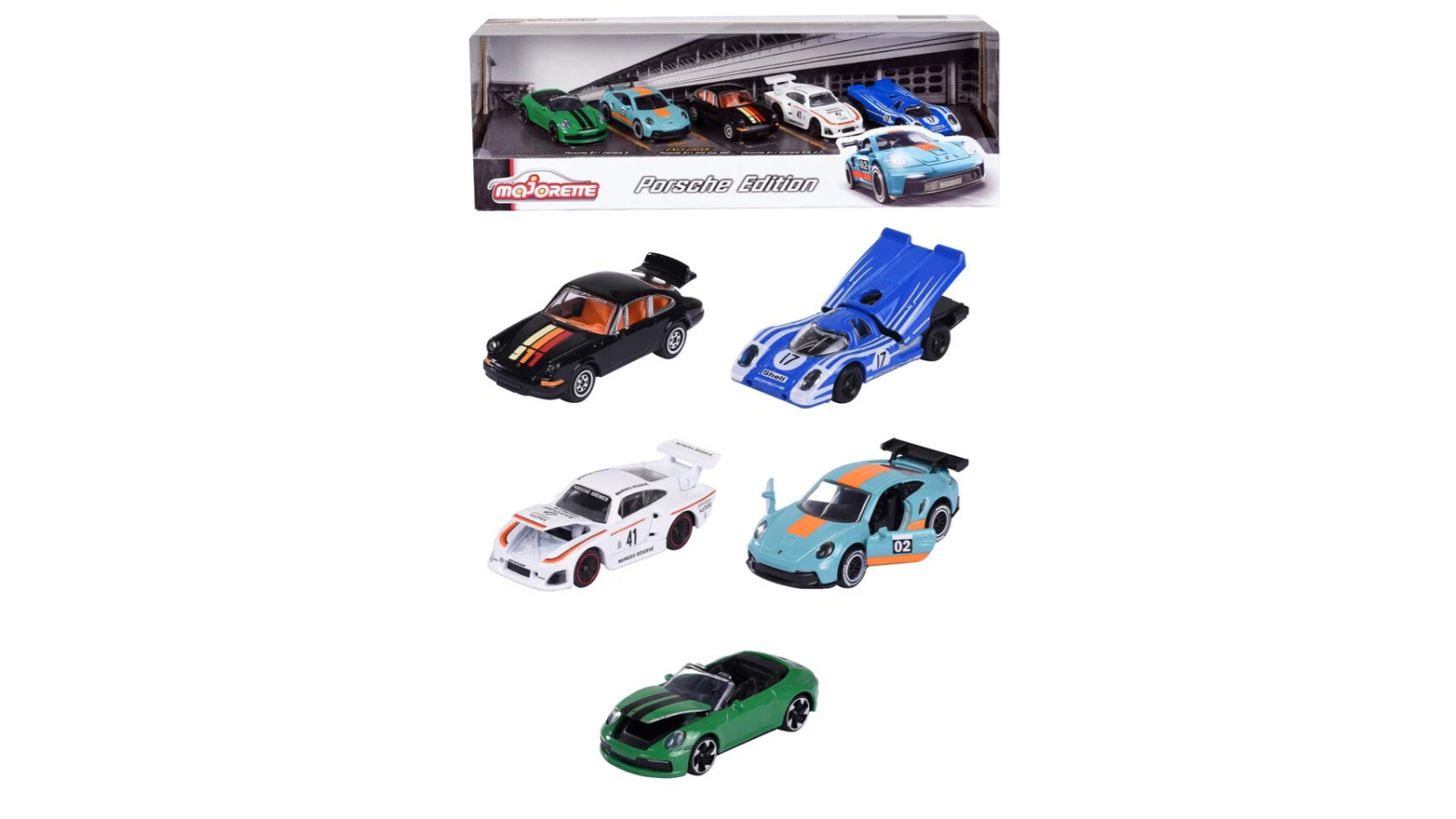 Majorette Porsche Motorsport Gift Pack Toy Car