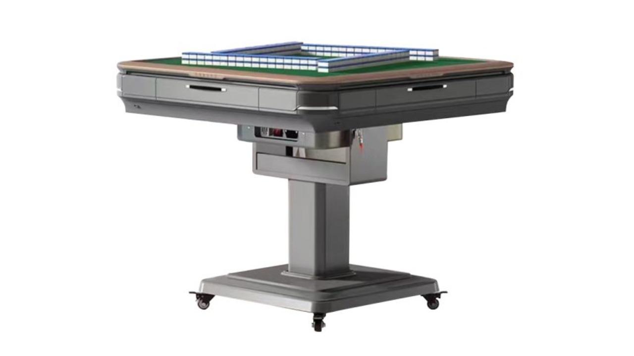 TopOne Sports Set of 2 Chinese Style 4.2cm Mahjong/Dining Table - Grey