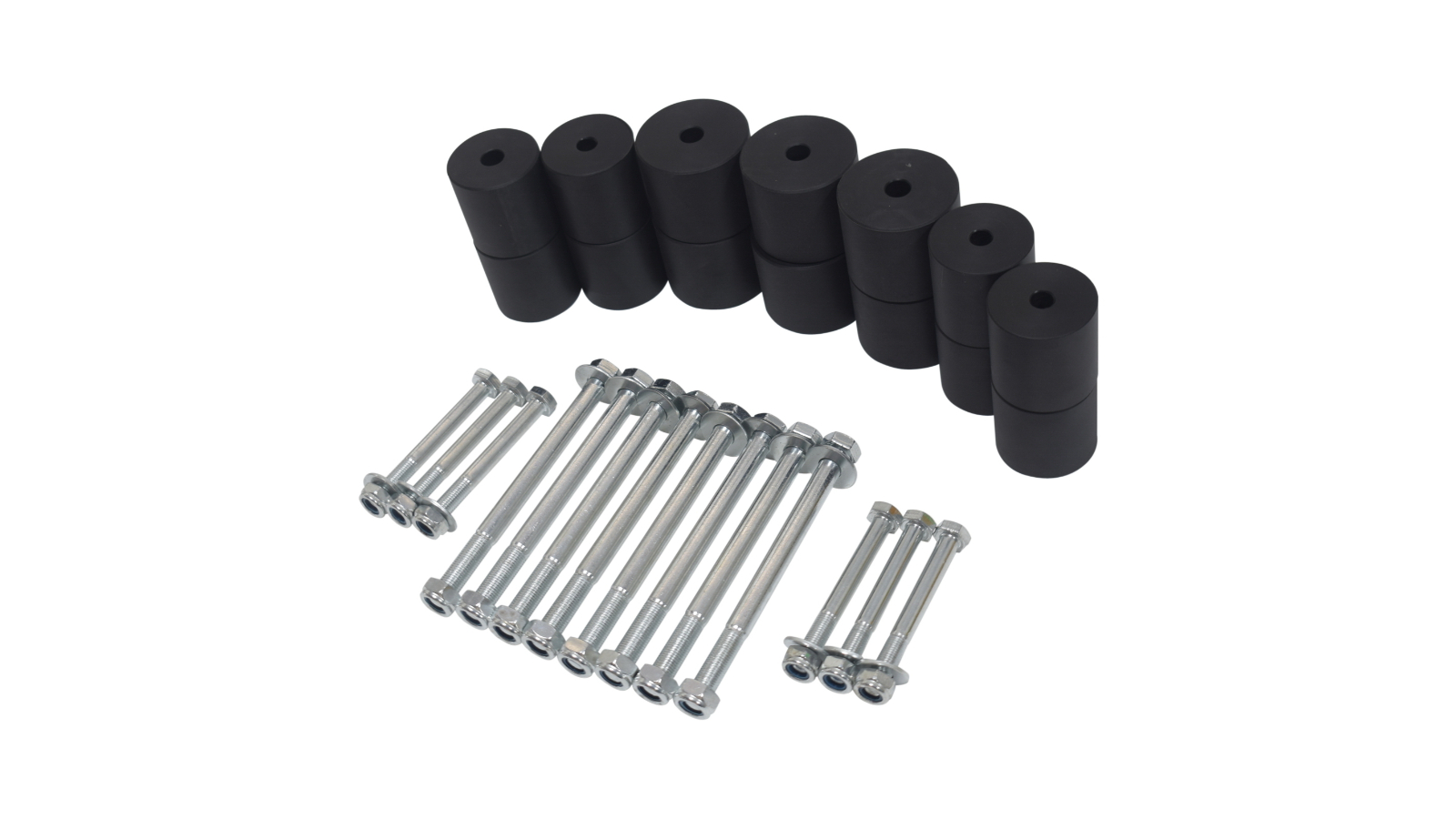 Machter Autoparts Pty Ltd 2inch 4x4 Body Lift Kit 4WD Dual Cab Fit for Nissan Navara NP300 D23