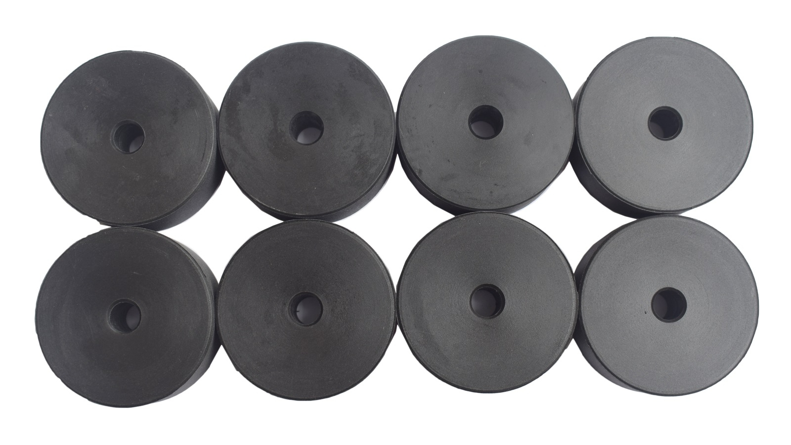 Machter Autoparts Pty Ltd 8 Piece 1inch 4WD Body Lift Blocks - HDPE Plastic Riser Lift Kit Ute