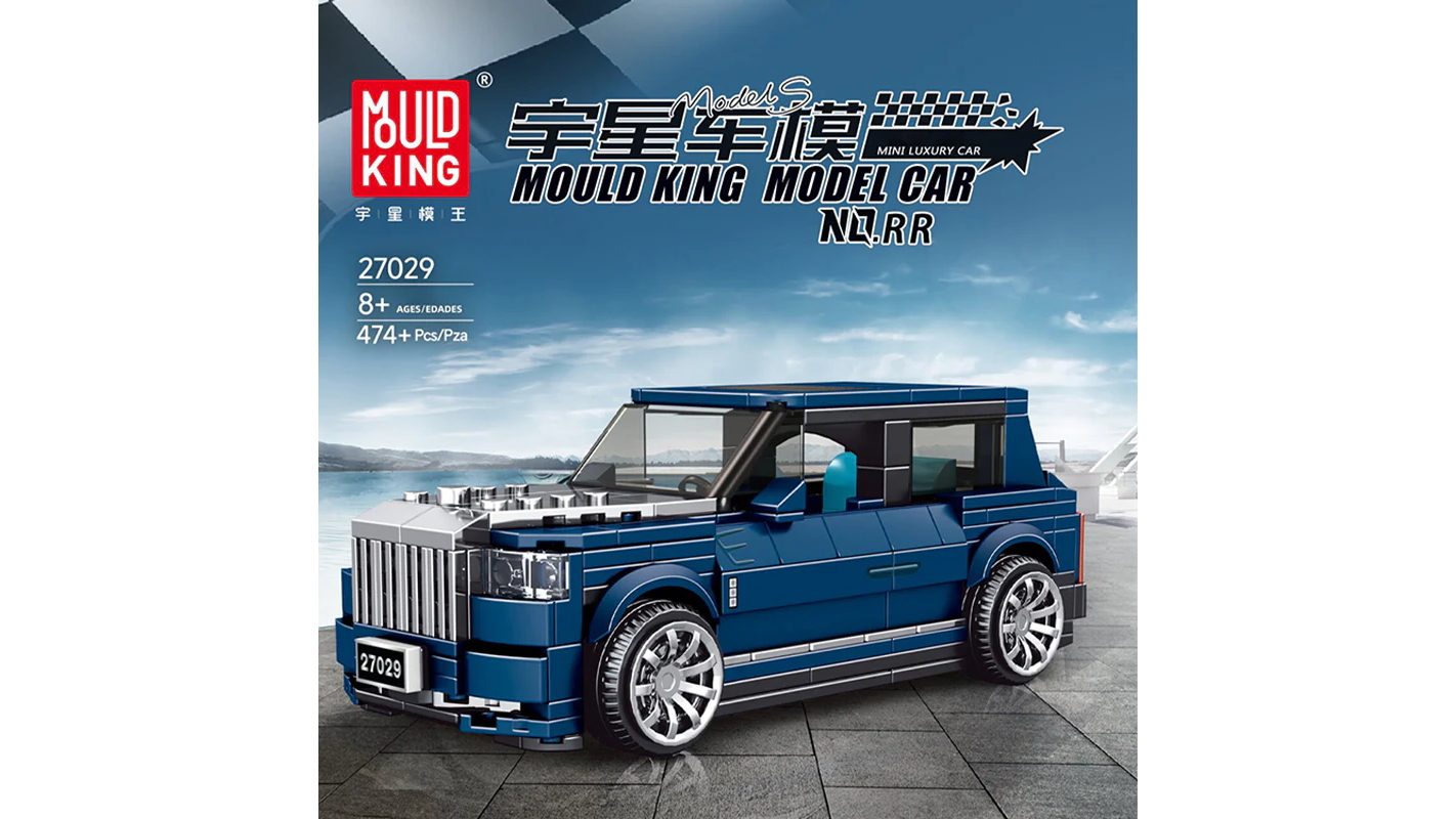 Mould King 27029 RR Cullinan Racers Car 474 Piece Building Kit