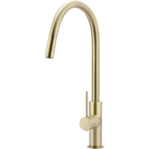 Meir Round Piccola Pull Out Kitchen Mixer - Tiger Bronze
