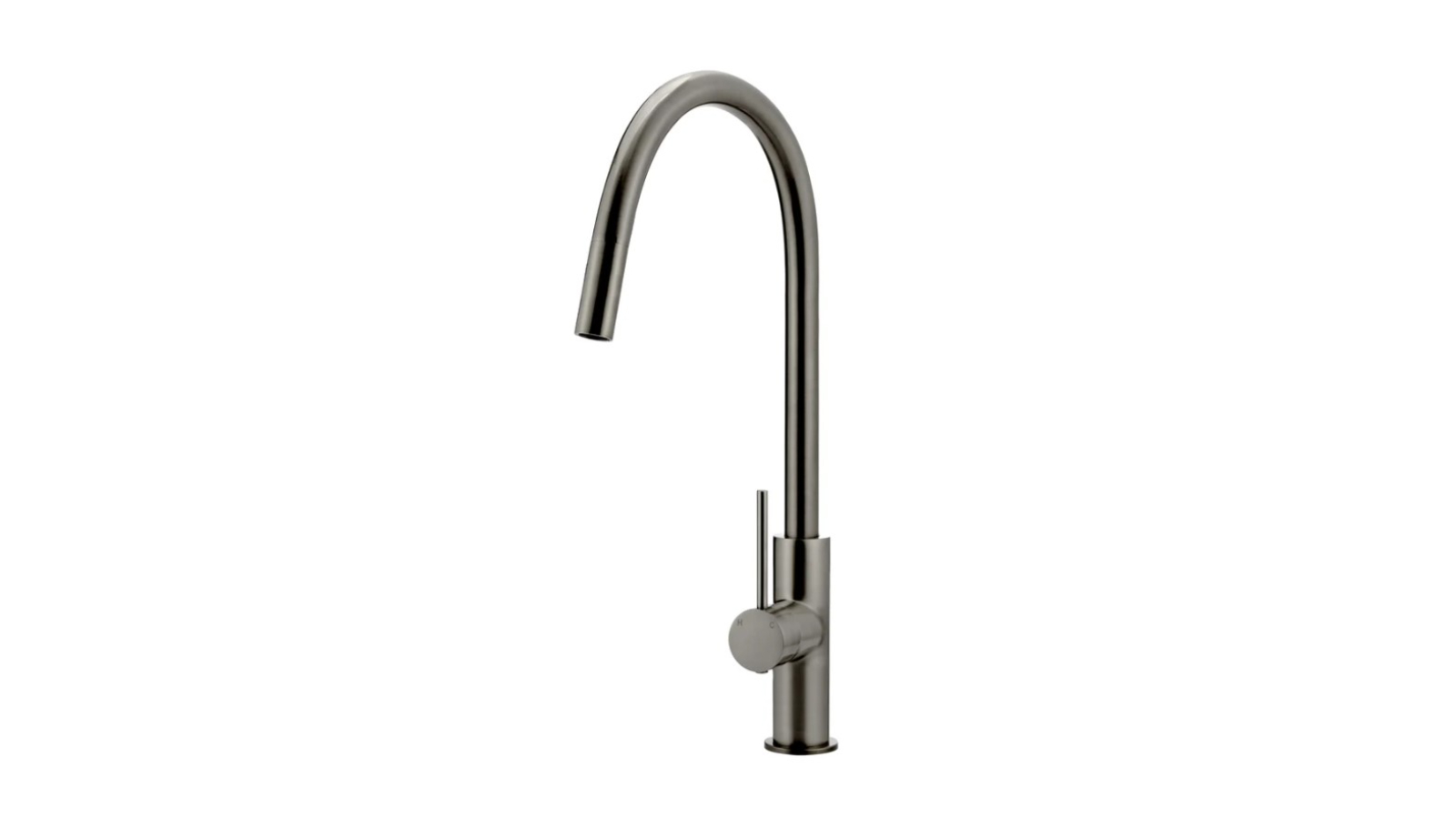 Meir Piccola Round Pull Out Kitchen Mixer Tap - Shadow