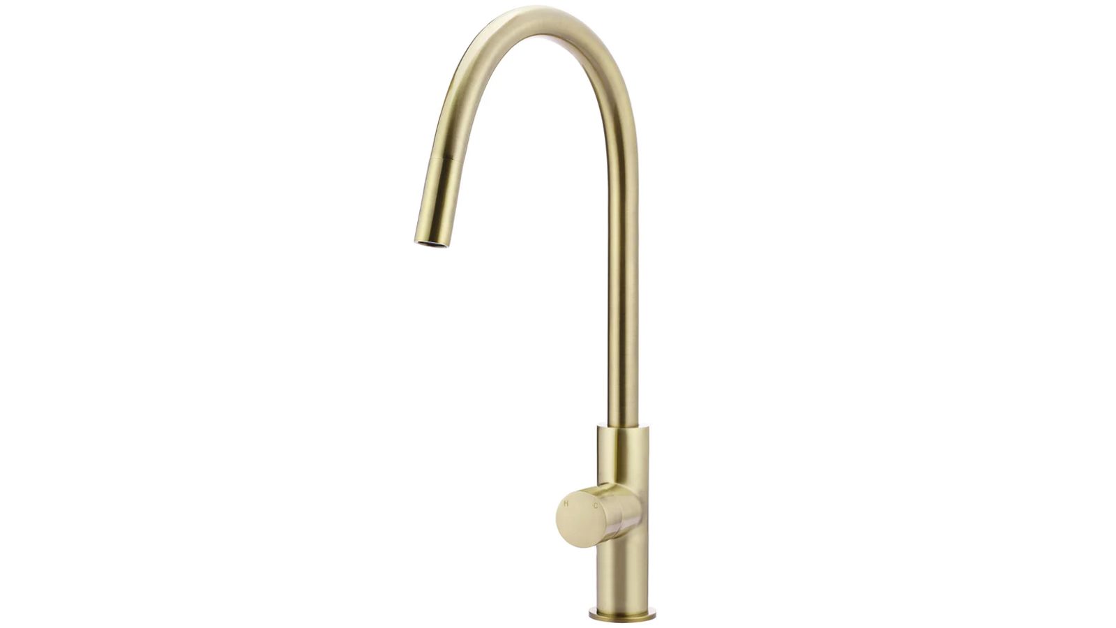 Meir Round Pinless Piccola Pull Out Kitchen Mixer Tap - Tiger Bronze