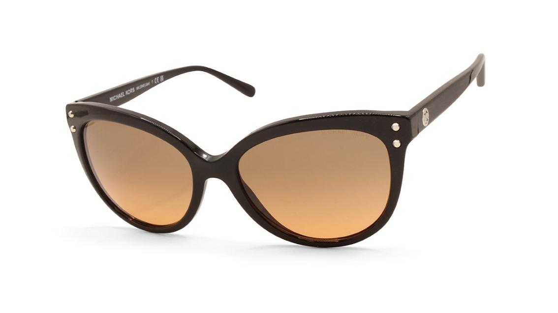 Michael Kors MK2045 317711 Shiny Gradient Jan Sunglasses - Black/Grey-Brown