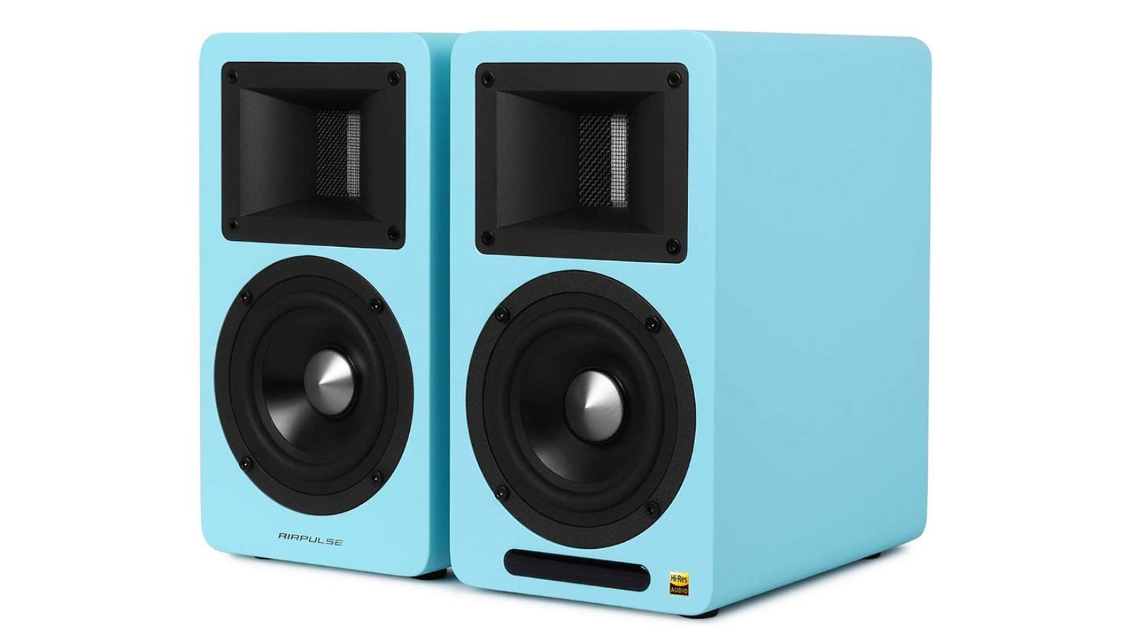Airpulse A80 Wireless Active Bookshelf Speaker - Blue