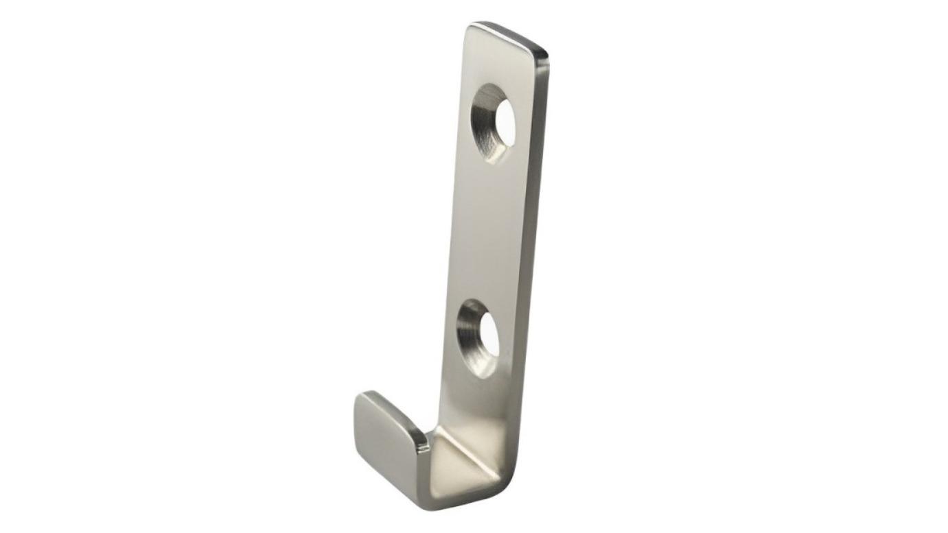 Dolphy Single Robe Hook - Silver