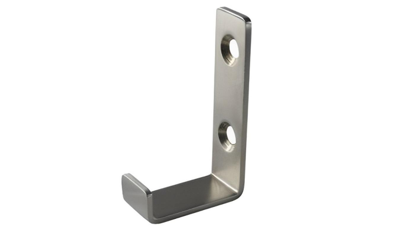 Dolphy Silver Single Robe Hook