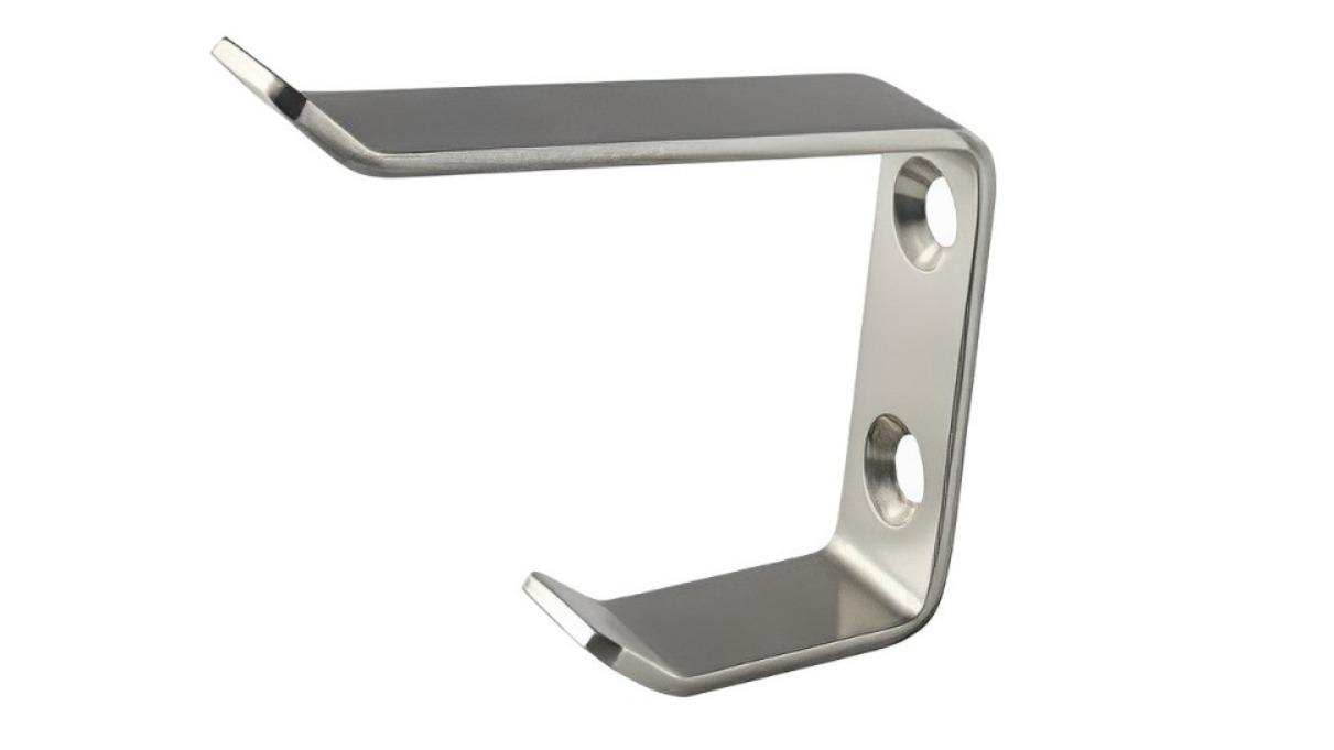 Dolphy Double Robe Hook - Silver